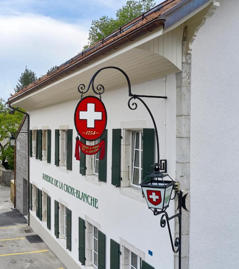 Auberge La Croix-Blanche Gingins Exteriér fotografie