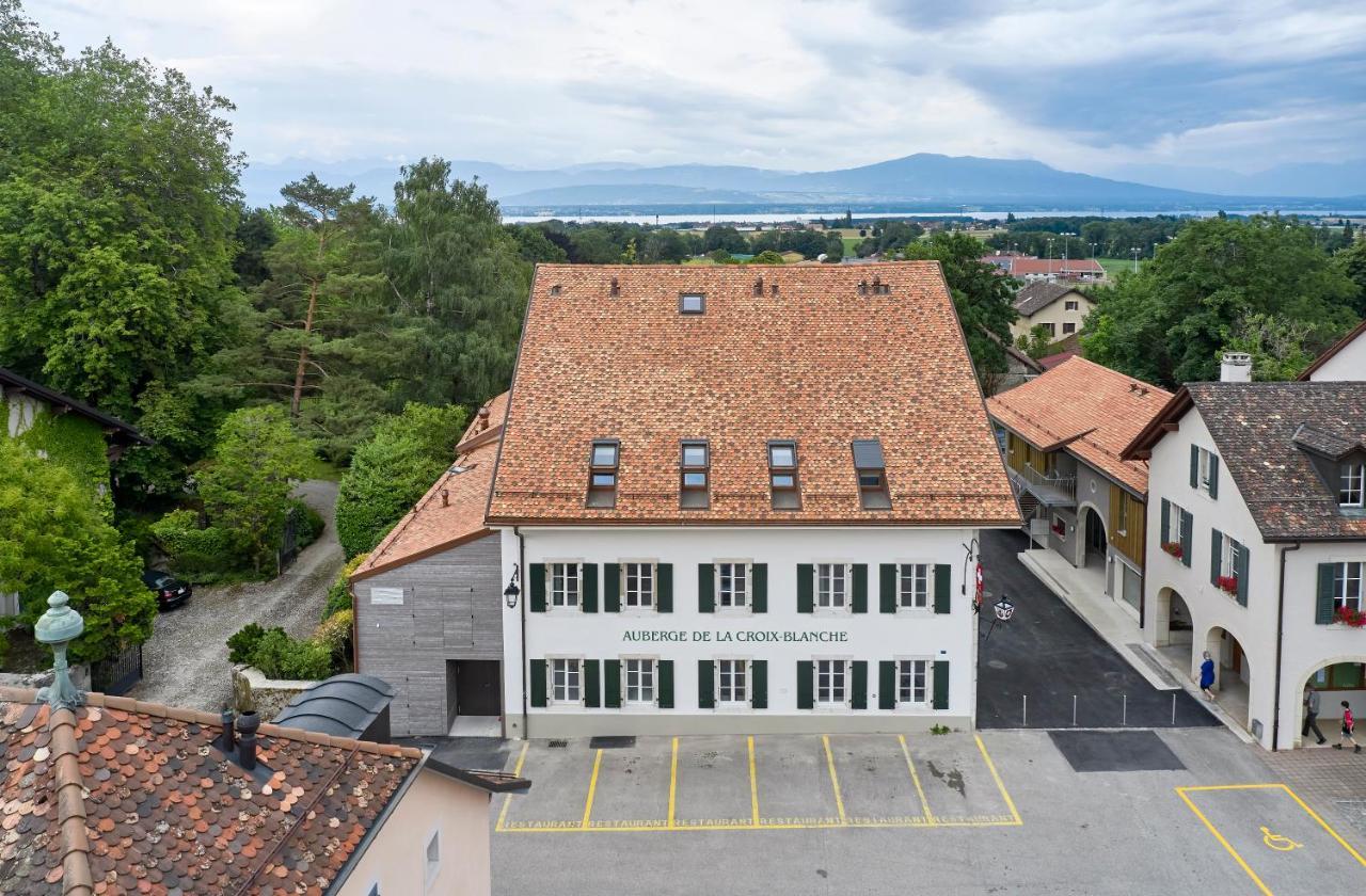 Auberge La Croix-Blanche Gingins Exteriér fotografie